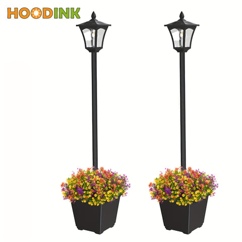 Solar Post Light, Warm White Light, Suitable for Outdoor Garden Decoration, 1pc IP44 Solar Pathway Light with Path Lighting and Festive Landscape Design - Perfect for Christmas and New Year Festive Atmosphere (60LM)